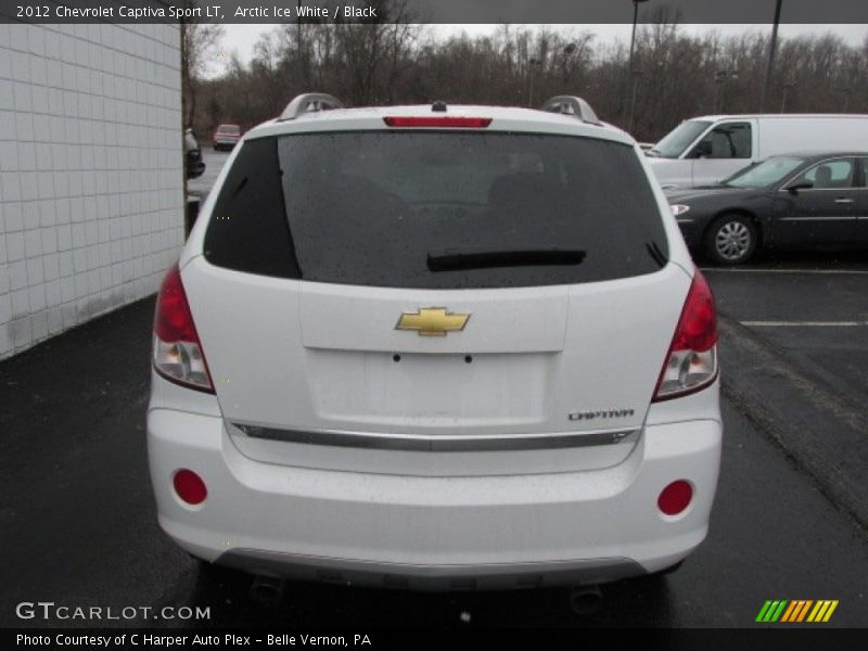 Arctic Ice White / Black 2012 Chevrolet Captiva Sport LT