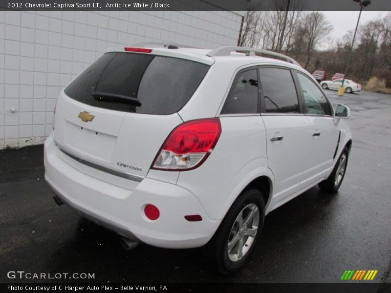 Arctic Ice White / Black 2012 Chevrolet Captiva Sport LT