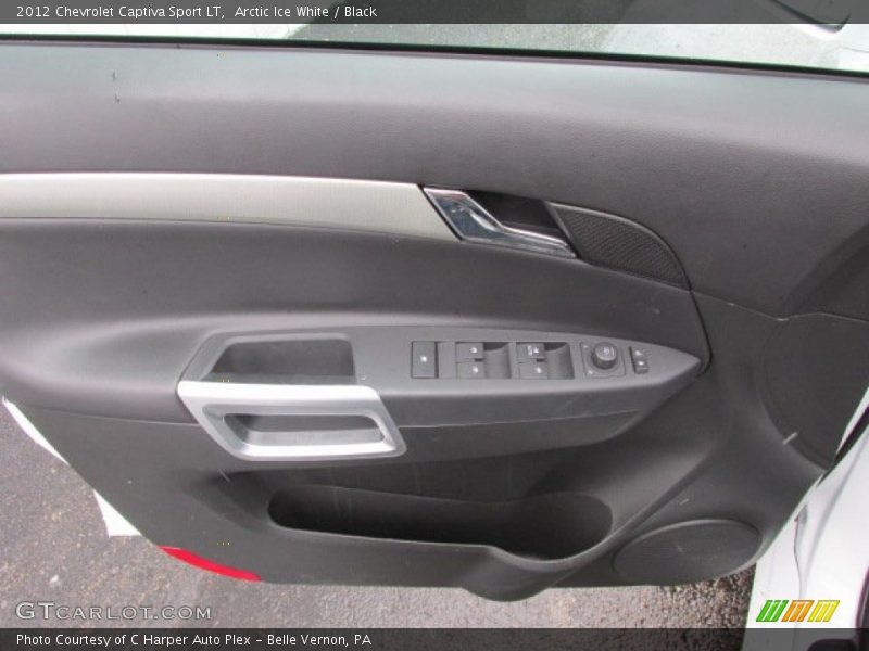 Arctic Ice White / Black 2012 Chevrolet Captiva Sport LT