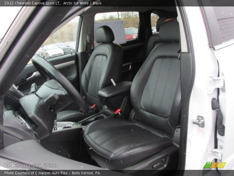 Front Seat of 2012 Captiva Sport LT