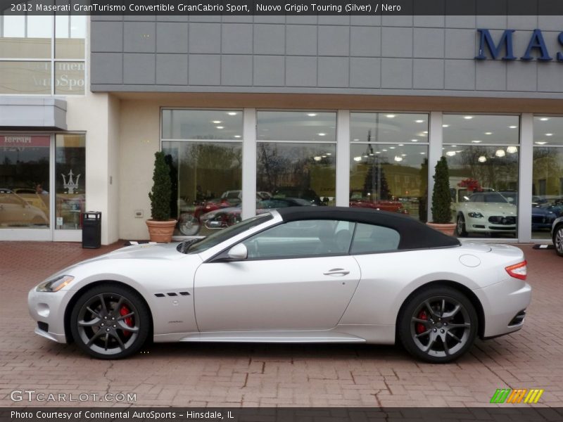  2012 GranTurismo Convertible GranCabrio Sport Nuovo Grigio Touring (Silver)