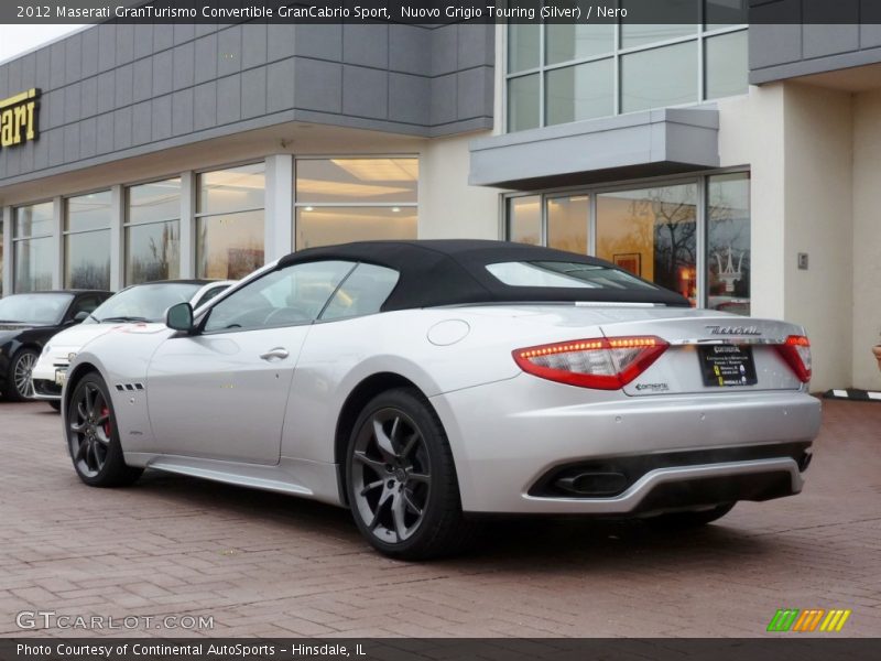Nuovo Grigio Touring (Silver) / Nero 2012 Maserati GranTurismo Convertible GranCabrio Sport