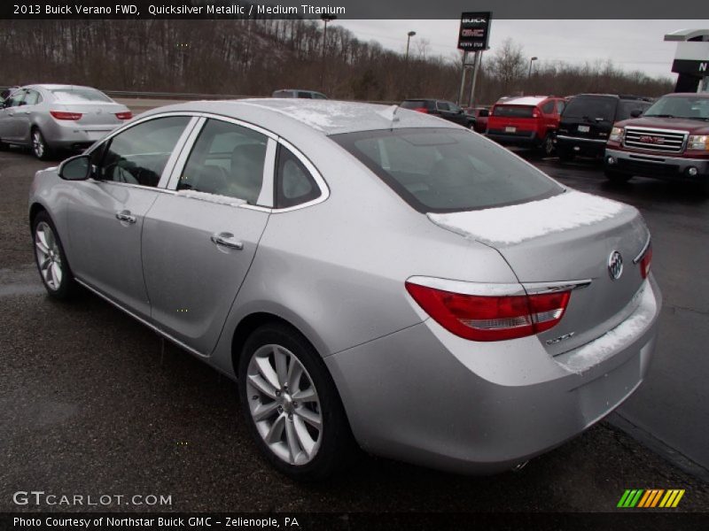 Quicksilver Metallic / Medium Titanium 2013 Buick Verano FWD