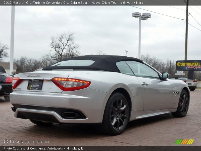 Nuovo Grigio Touring (Silver) / Nero 2012 Maserati GranTurismo Convertible GranCabrio Sport