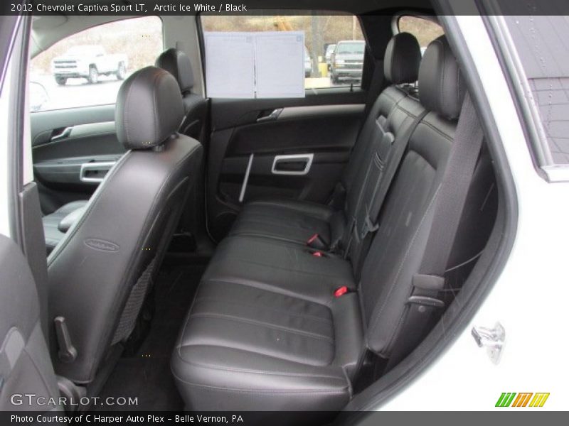 Rear Seat of 2012 Captiva Sport LT