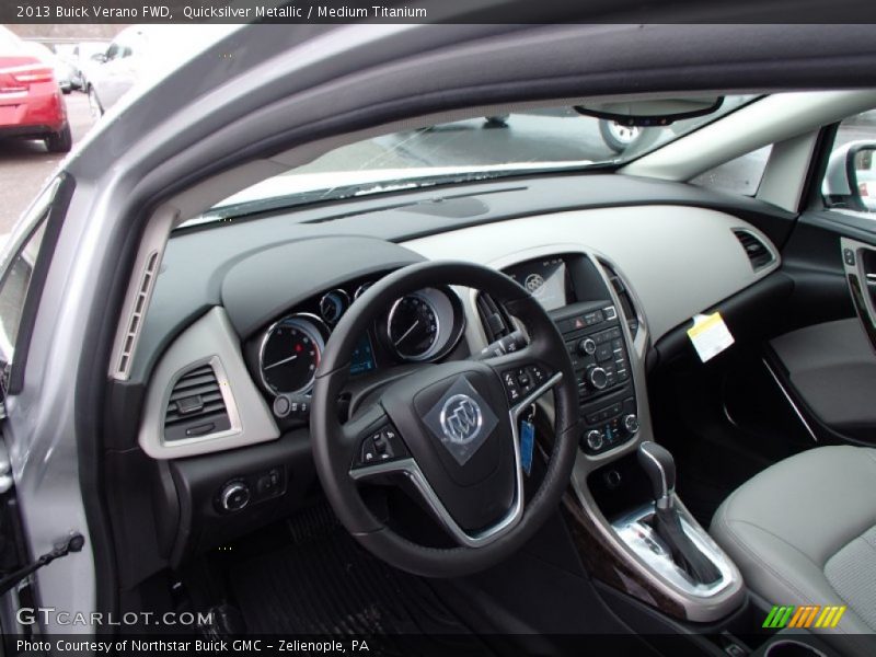 Quicksilver Metallic / Medium Titanium 2013 Buick Verano FWD