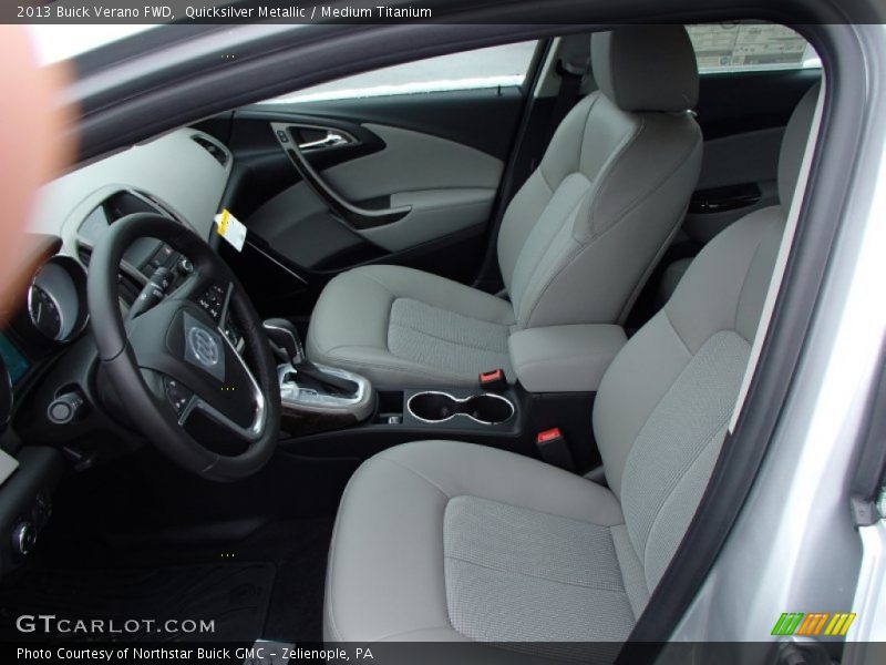 Quicksilver Metallic / Medium Titanium 2013 Buick Verano FWD