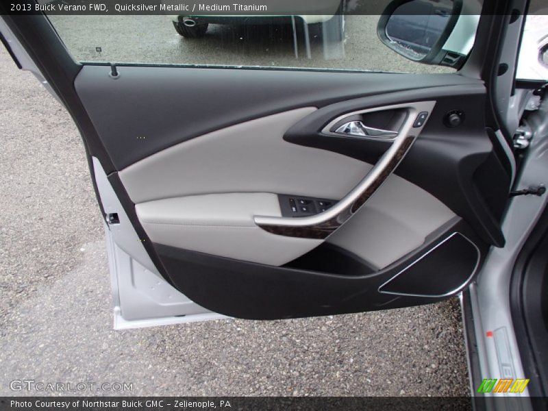 Quicksilver Metallic / Medium Titanium 2013 Buick Verano FWD