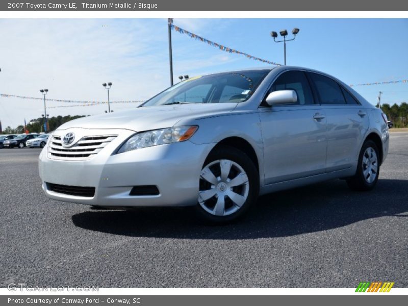 Titanium Metallic / Bisque 2007 Toyota Camry LE