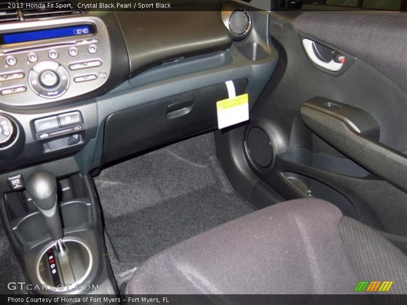 Crystal Black Pearl / Sport Black 2013 Honda Fit Sport