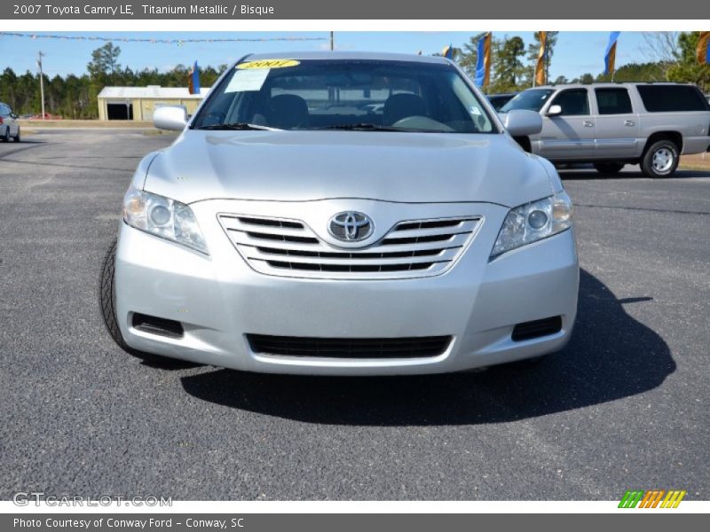 Titanium Metallic / Bisque 2007 Toyota Camry LE