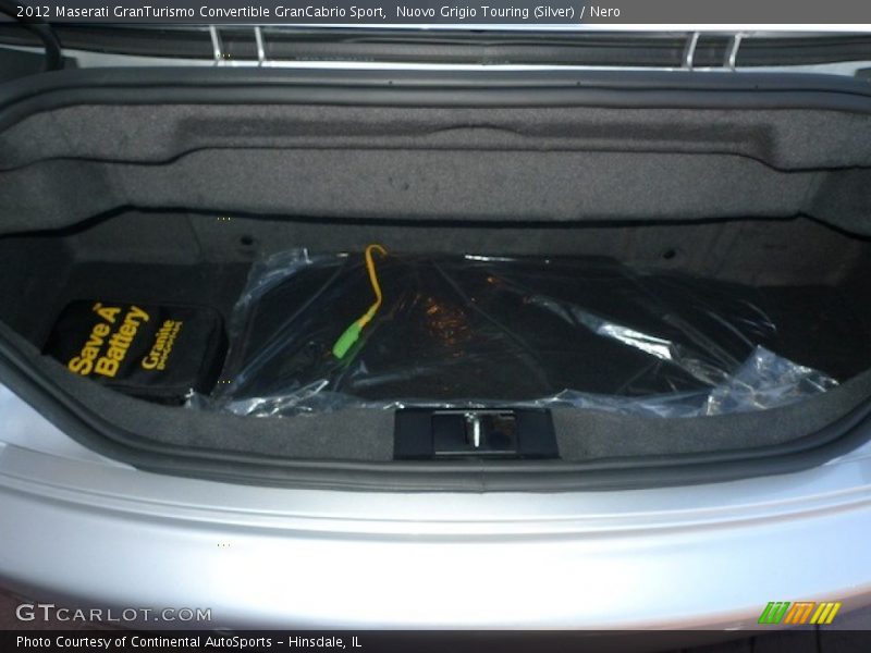  2012 GranTurismo Convertible GranCabrio Sport Trunk