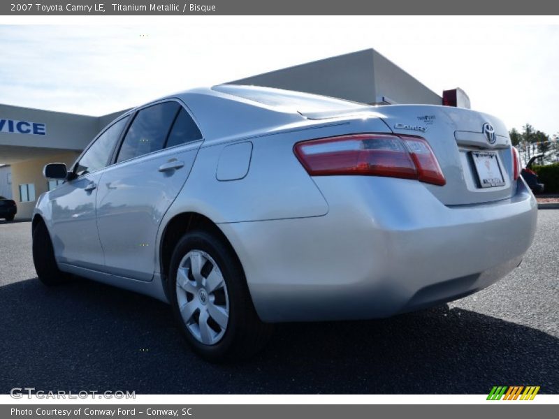 Titanium Metallic / Bisque 2007 Toyota Camry LE