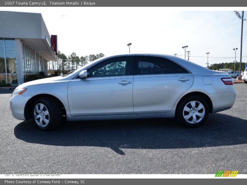 Titanium Metallic / Bisque 2007 Toyota Camry LE