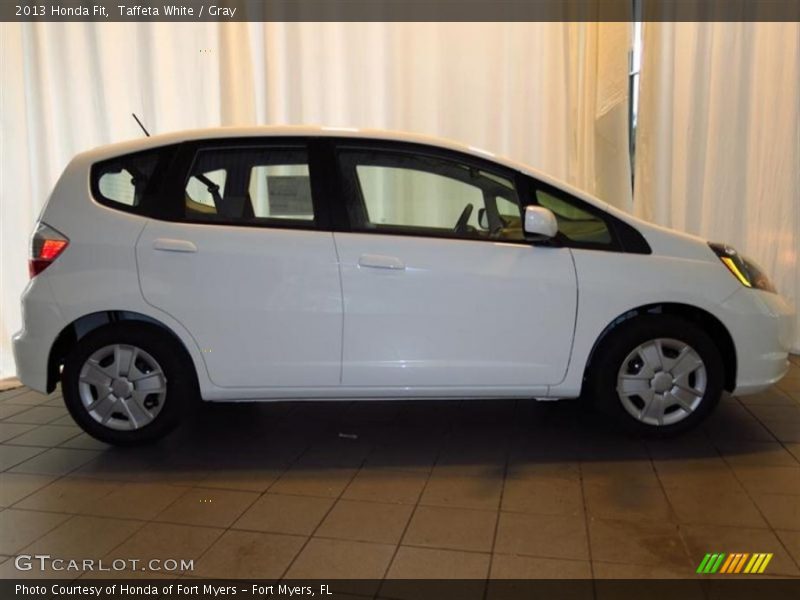 Taffeta White / Gray 2013 Honda Fit