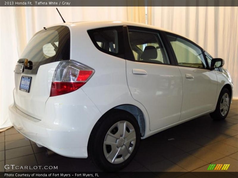 Taffeta White / Gray 2013 Honda Fit