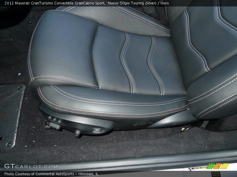 Front Seat of 2012 GranTurismo Convertible GranCabrio Sport