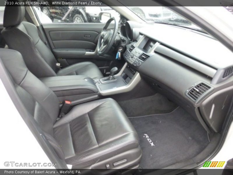 White Diamond Pearl / Ebony 2010 Acura RDX SH-AWD