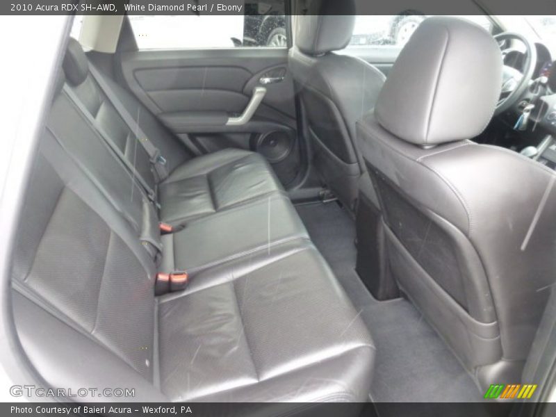 White Diamond Pearl / Ebony 2010 Acura RDX SH-AWD