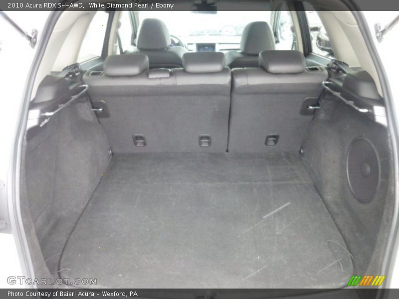 White Diamond Pearl / Ebony 2010 Acura RDX SH-AWD