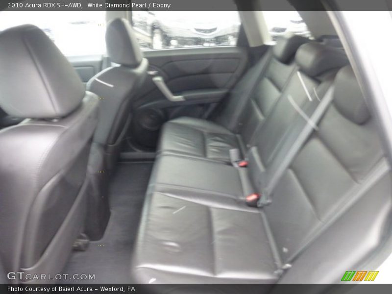 White Diamond Pearl / Ebony 2010 Acura RDX SH-AWD