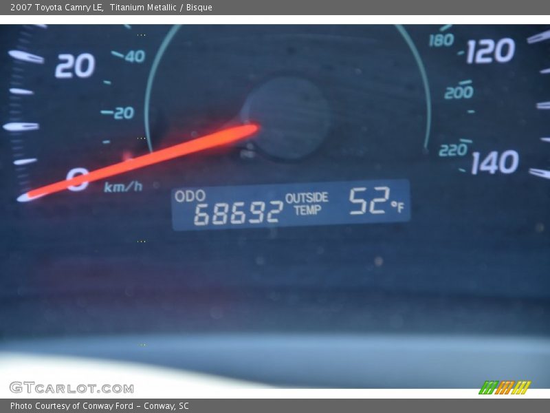 Titanium Metallic / Bisque 2007 Toyota Camry LE