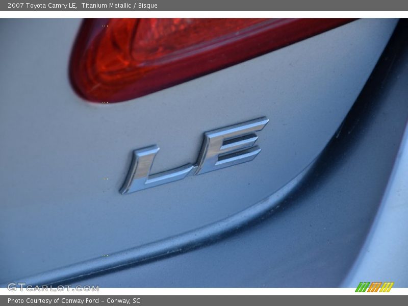 Titanium Metallic / Bisque 2007 Toyota Camry LE