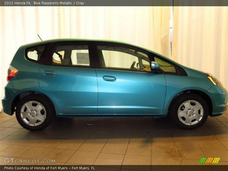 Blue Raspberry Metallic / Gray 2013 Honda Fit