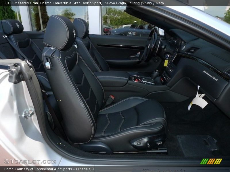 Front Seat of 2012 GranTurismo Convertible GranCabrio Sport