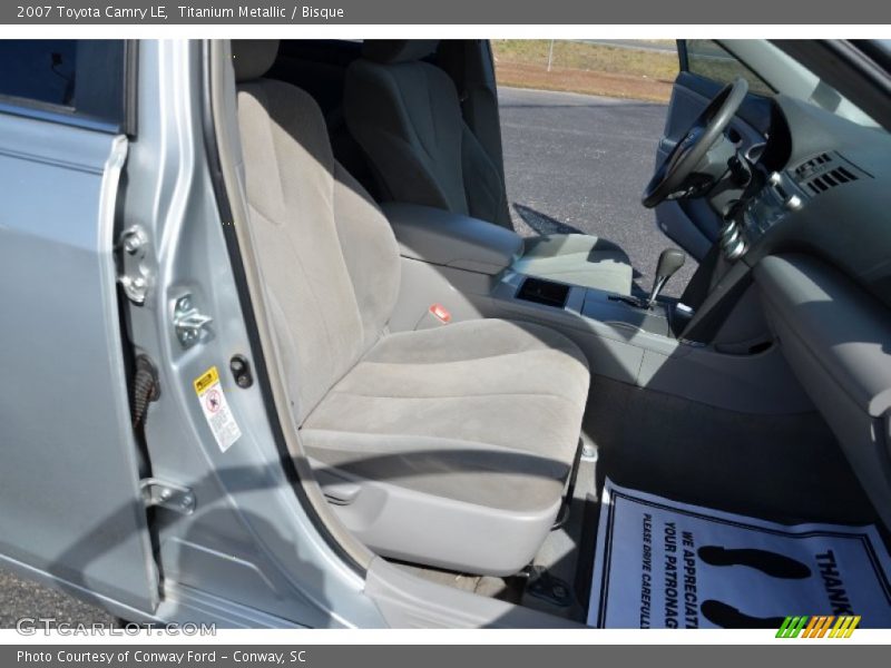 Titanium Metallic / Bisque 2007 Toyota Camry LE