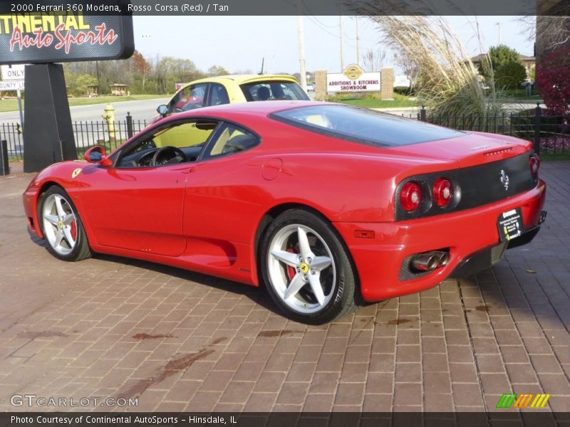 Rosso Corsa (Red) / Tan 2000 Ferrari 360 Modena