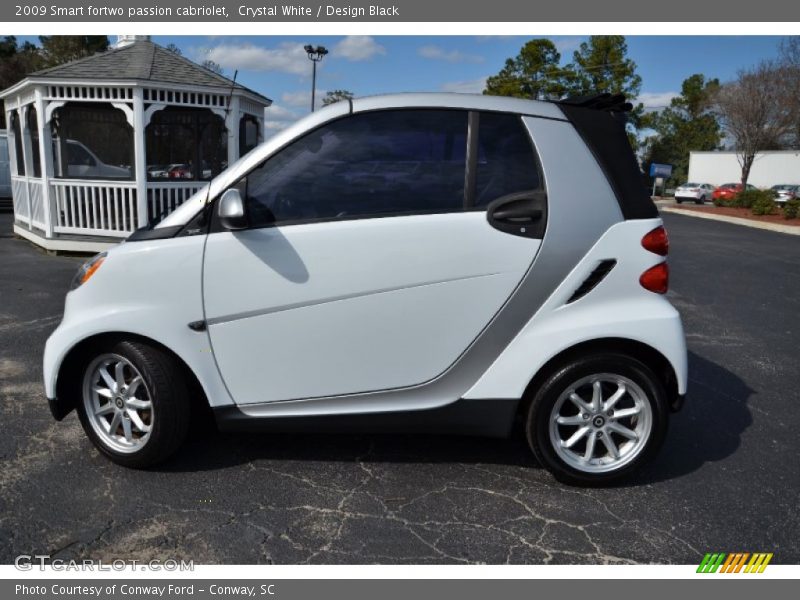  2009 fortwo passion cabriolet Crystal White