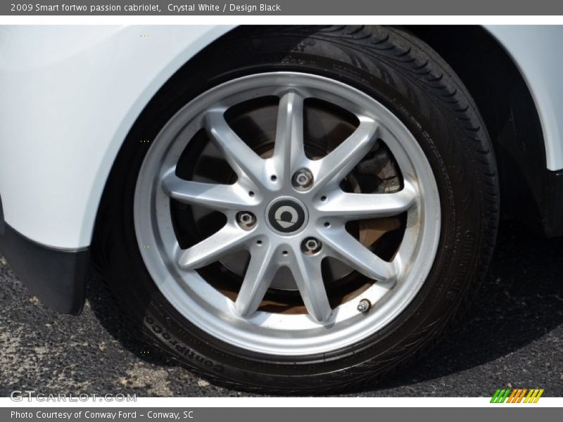  2009 fortwo passion cabriolet Wheel