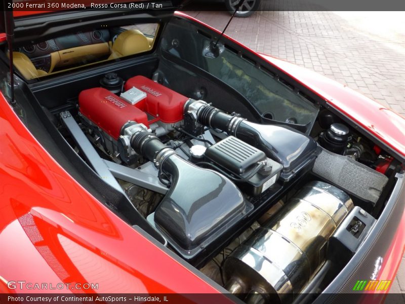  2000 360 Modena Engine - 3.6 Liter DOHC 40-Valve V8