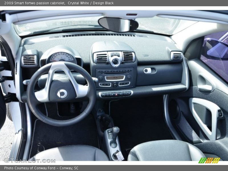 Dashboard of 2009 fortwo passion cabriolet