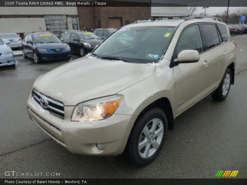 Beige Metallic / Taupe 2006 Toyota RAV4 Limited 4WD