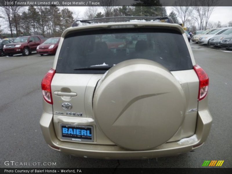 Beige Metallic / Taupe 2006 Toyota RAV4 Limited 4WD