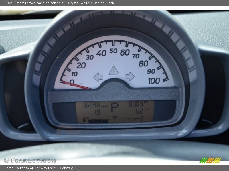  2009 fortwo passion cabriolet passion cabriolet Gauges