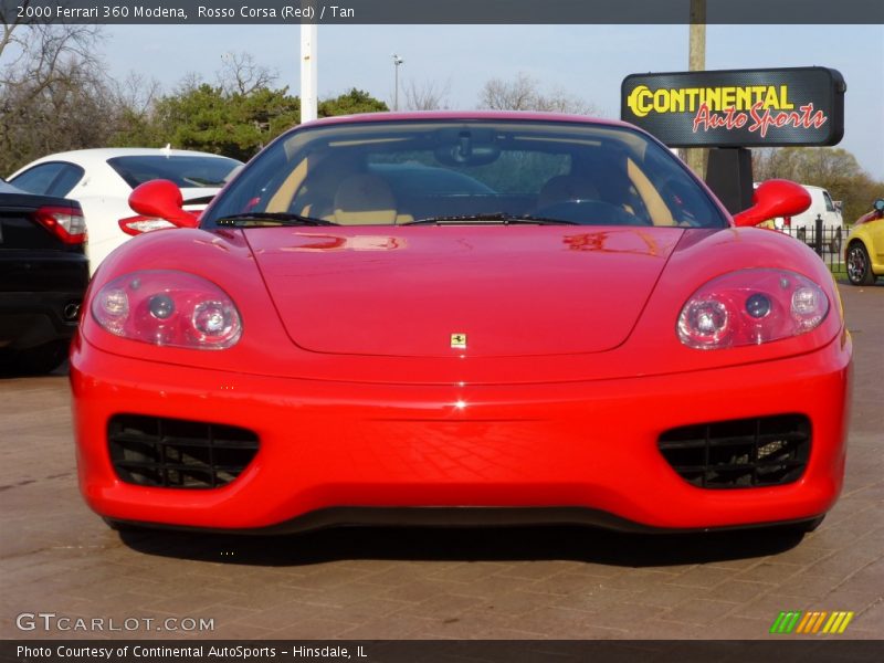 Rosso Corsa (Red) / Tan 2000 Ferrari 360 Modena