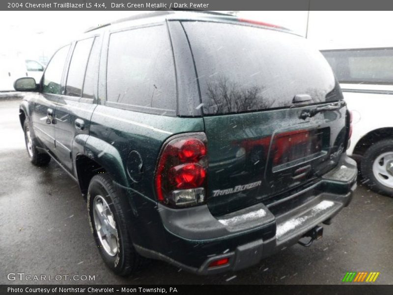 Dark Green Metallic / Dark Pewter 2004 Chevrolet TrailBlazer LS 4x4