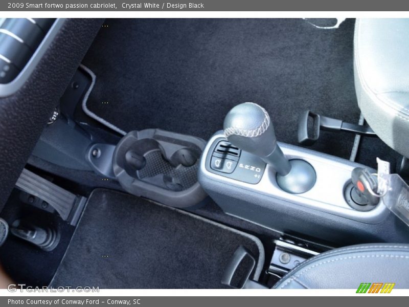  2009 fortwo passion cabriolet 5 Speed Automated Manual Shifter