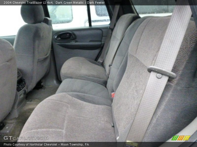 Dark Green Metallic / Dark Pewter 2004 Chevrolet TrailBlazer LS 4x4