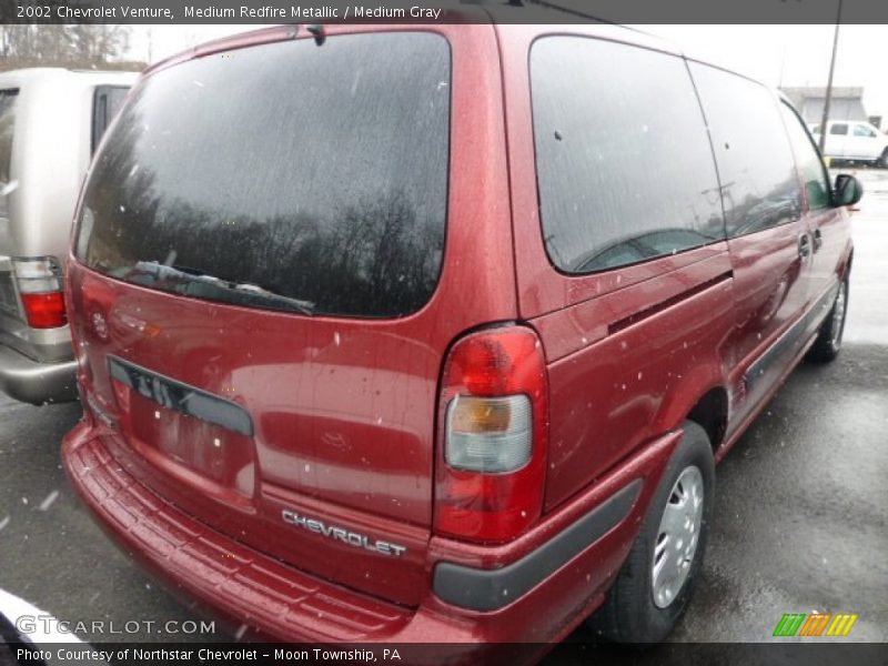 Medium Redfire Metallic / Medium Gray 2002 Chevrolet Venture