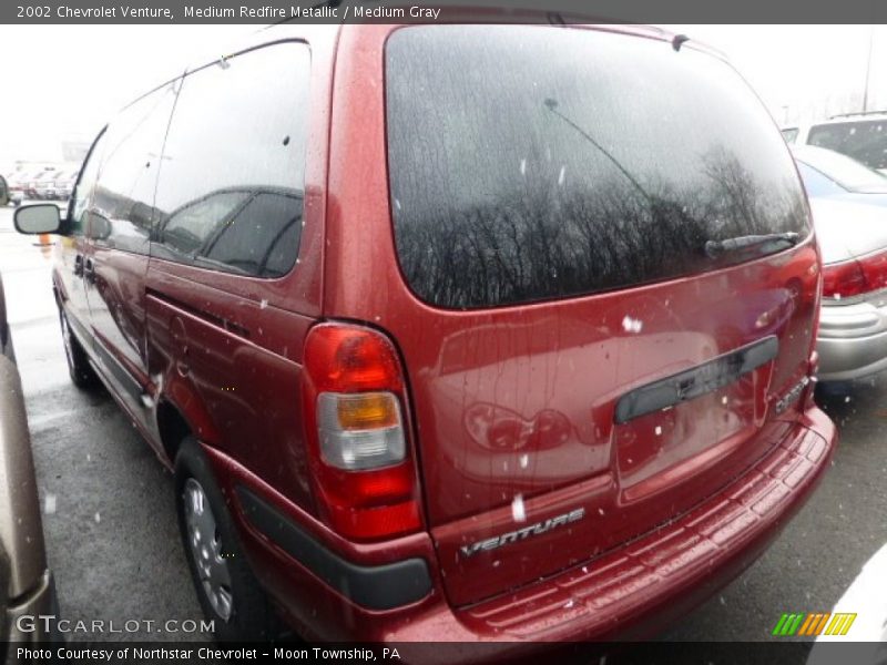 Medium Redfire Metallic / Medium Gray 2002 Chevrolet Venture