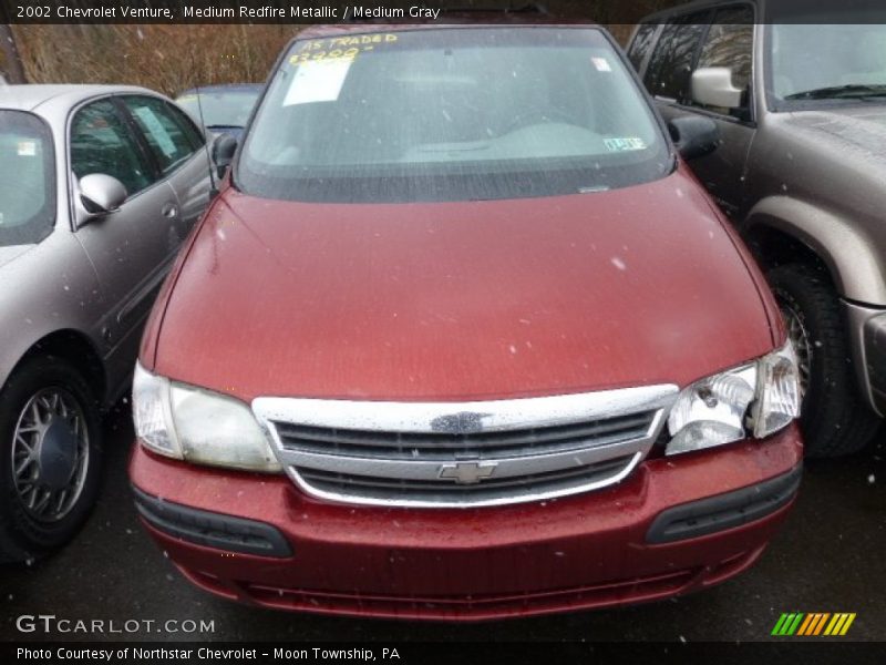 Medium Redfire Metallic / Medium Gray 2002 Chevrolet Venture