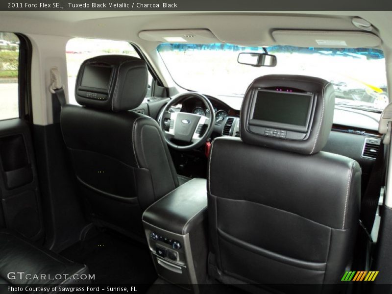 Tuxedo Black Metallic / Charcoal Black 2011 Ford Flex SEL