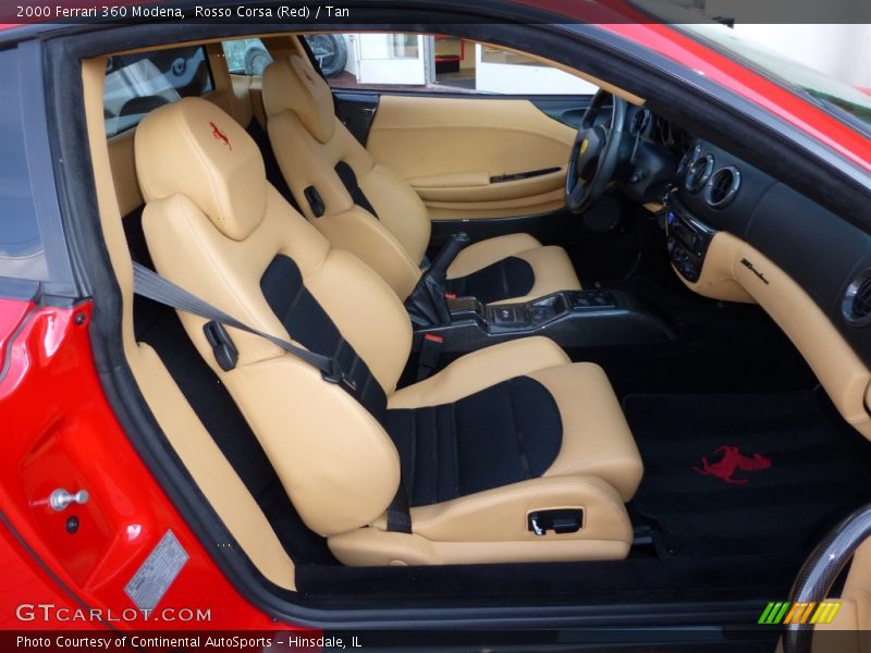 Front Seat of 2000 360 Modena