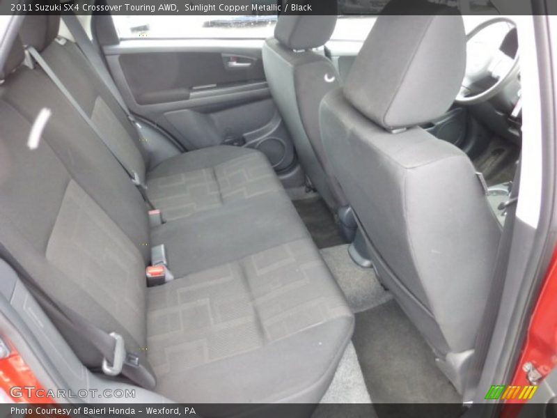Sunlight Copper Metallic / Black 2011 Suzuki SX4 Crossover Touring AWD