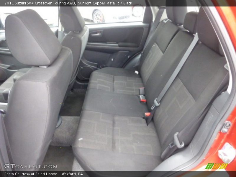 Sunlight Copper Metallic / Black 2011 Suzuki SX4 Crossover Touring AWD