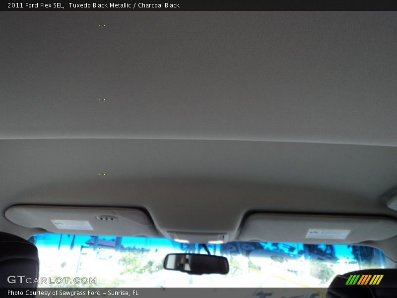 Tuxedo Black Metallic / Charcoal Black 2011 Ford Flex SEL